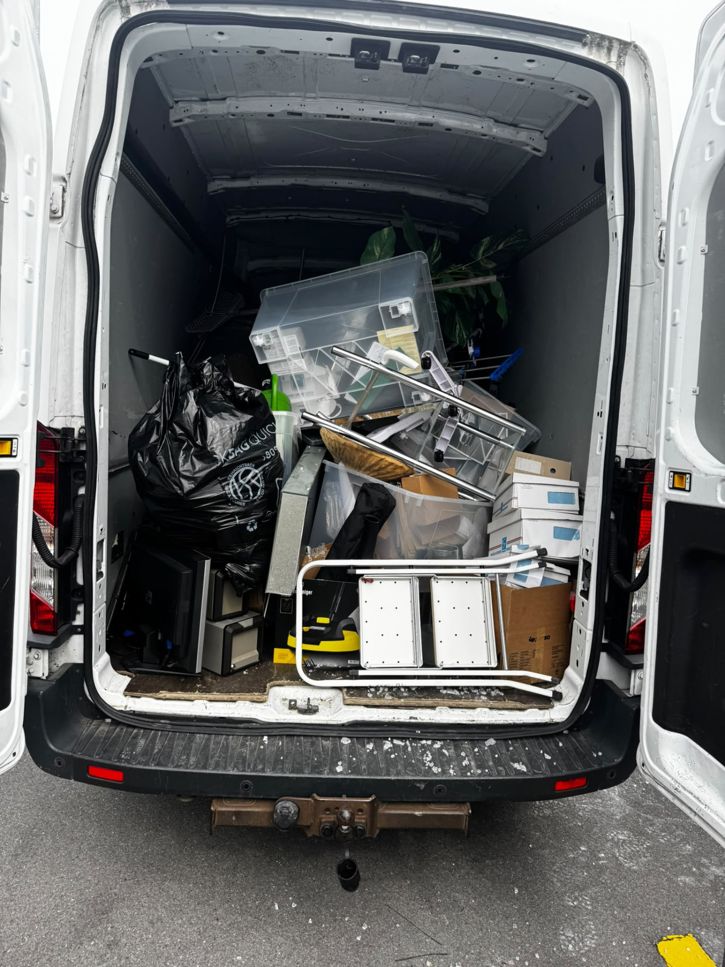 Vollgeladen zur fachgerechten Entsorgung